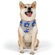 Pet Bandana Collar, smurf design