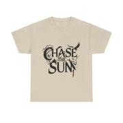 Gildan Chase the Sun Unisex Heavy Printed Short Sleeve Cotton Tee