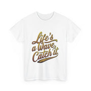 Gildan Life is a Wave Printed Unisex Heavy Cotton Short Sleeve Tee