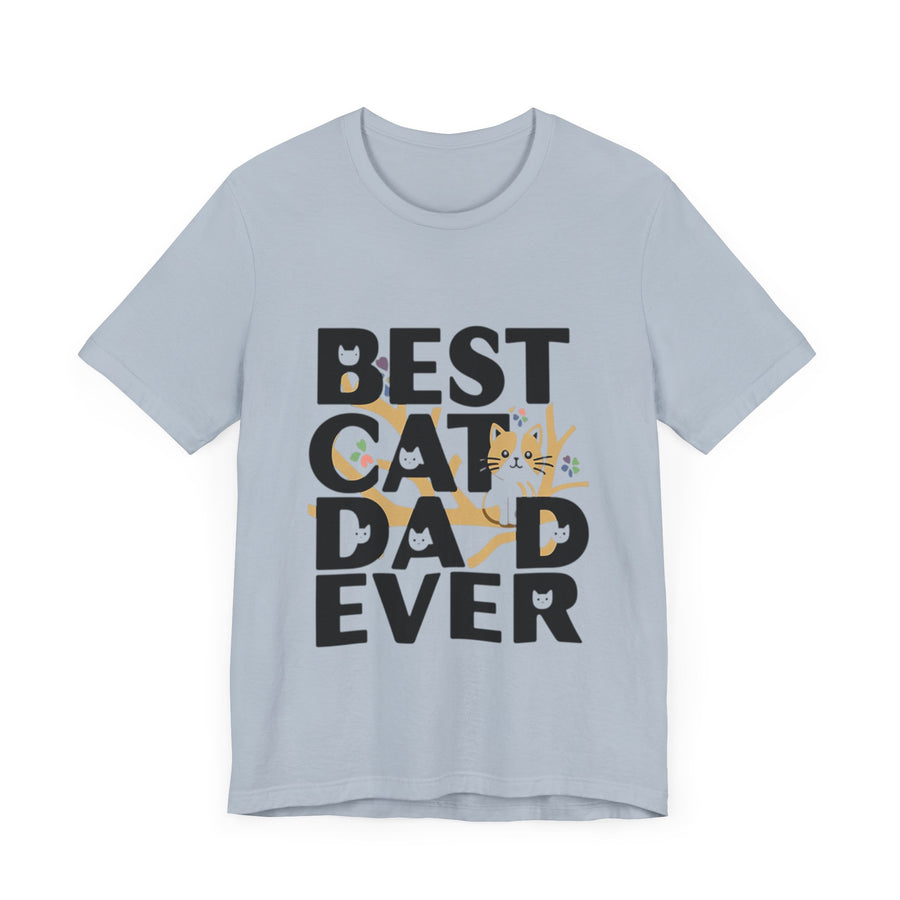 Unisex Jersey Short Sleeve Cat Dad T-Shirt