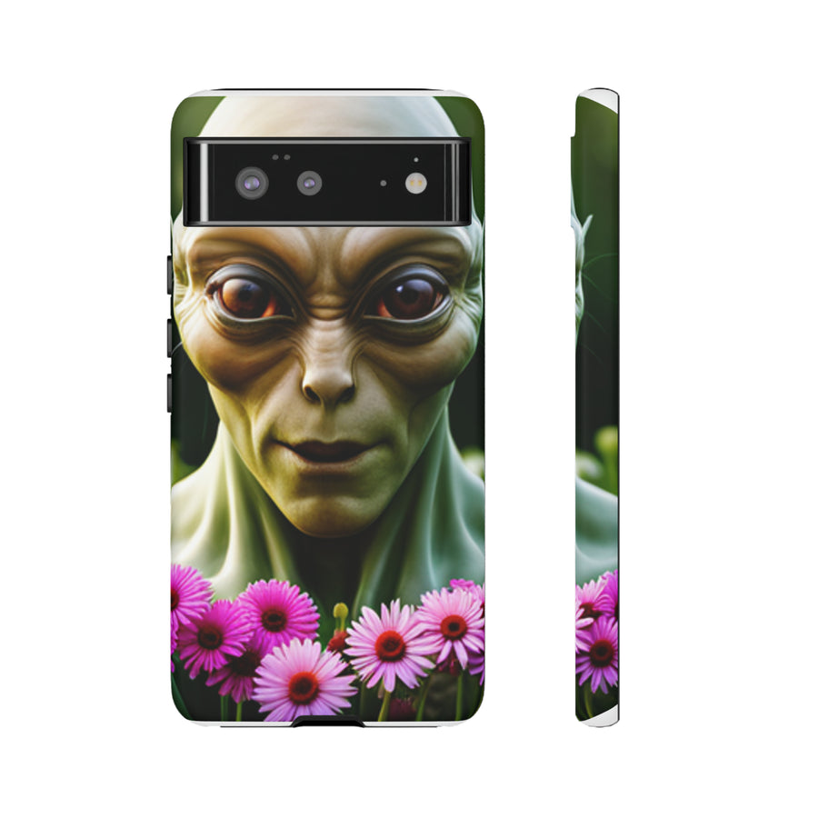 Alien design Phone Case.