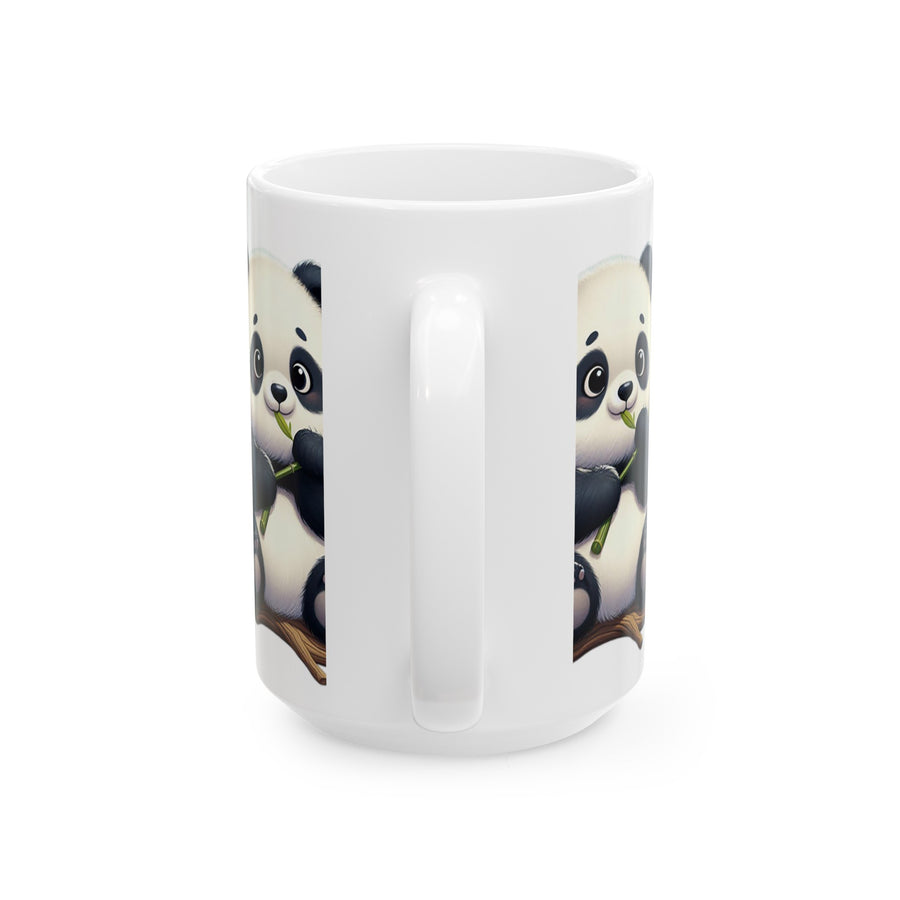 Panda Printed Ceramic Mug, (11oz, 15oz)