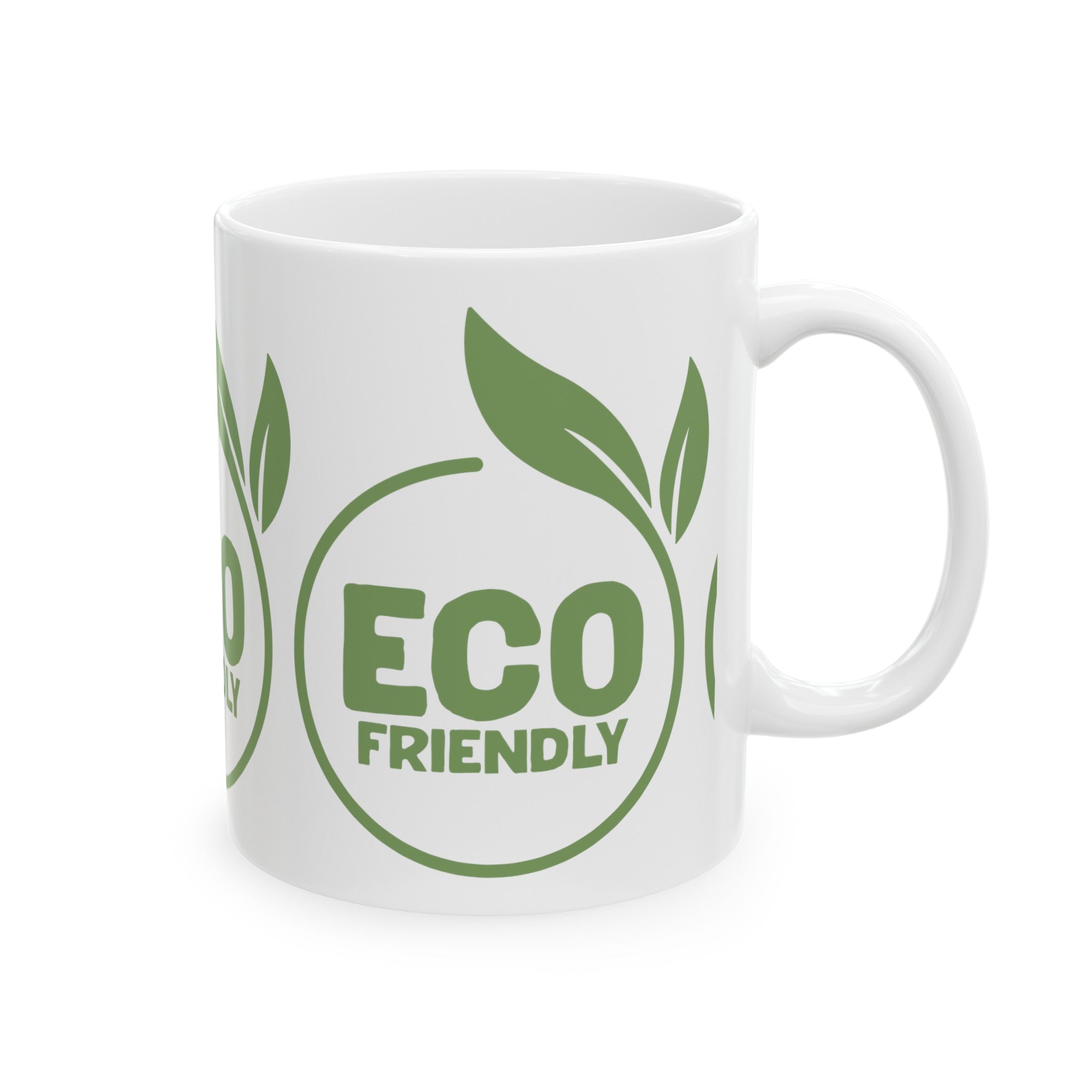 Eco Friendly Printed Ceramic Mug, (11oz, 15oz)