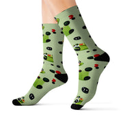 Sublimation Socks, eye catching Designs