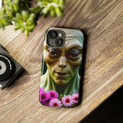 Alien design Phone Case.