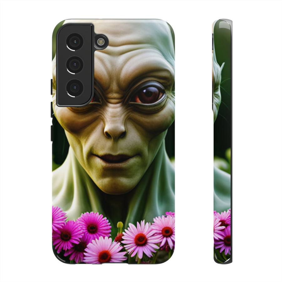 Alien design Phone Case.