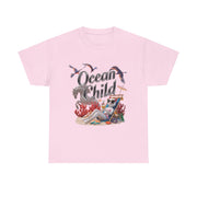 Ocean Child Printed Unisex Heavy Cotton Short Sleeve T-Shirt