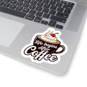 Ice Coffee Kiss-Cut Stickers