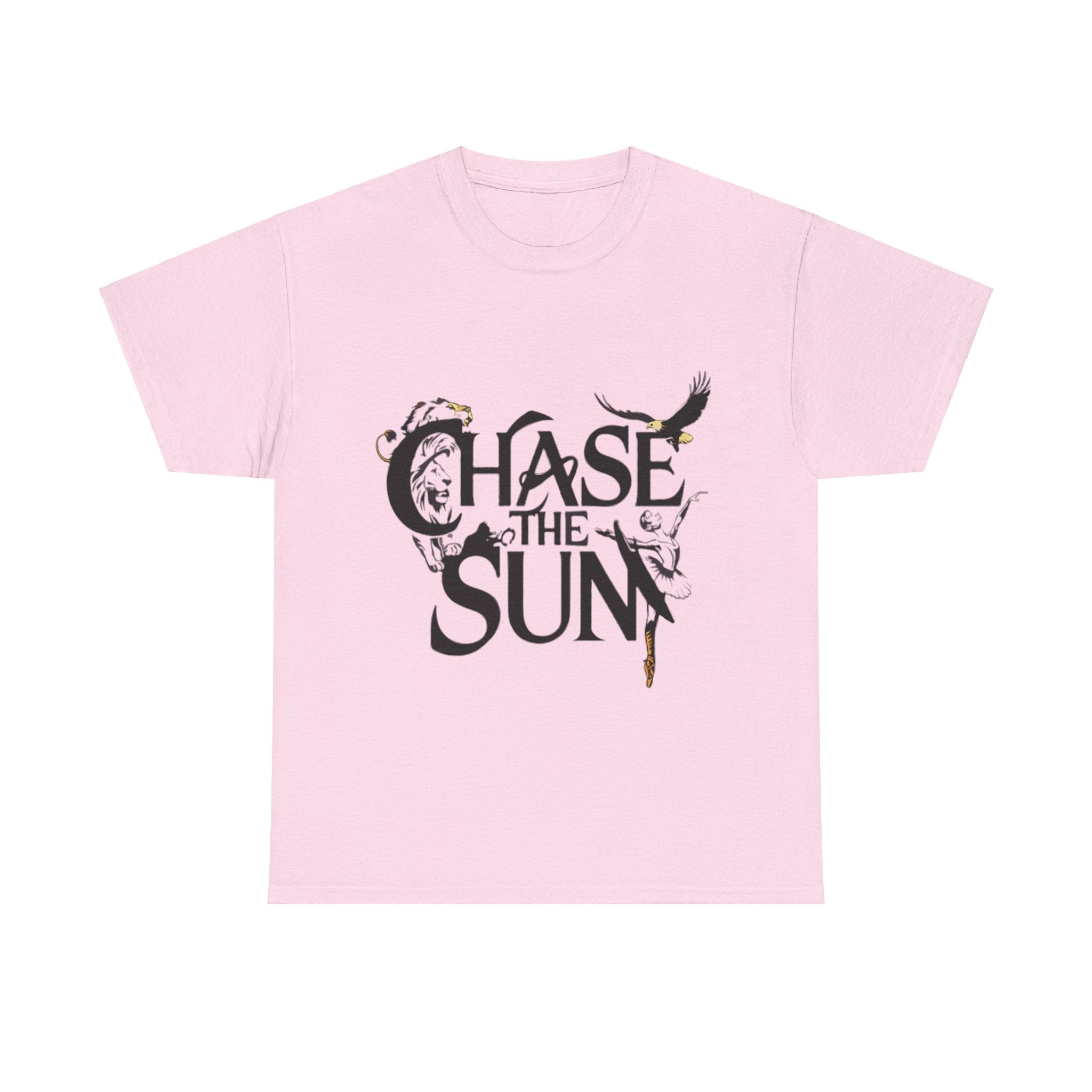 Gildan Chase the Sun Unisex Heavy Printed Short Sleeve Cotton Tee