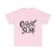 Gildan Chase the Sun Unisex Heavy Printed Short Sleeve Cotton Tee