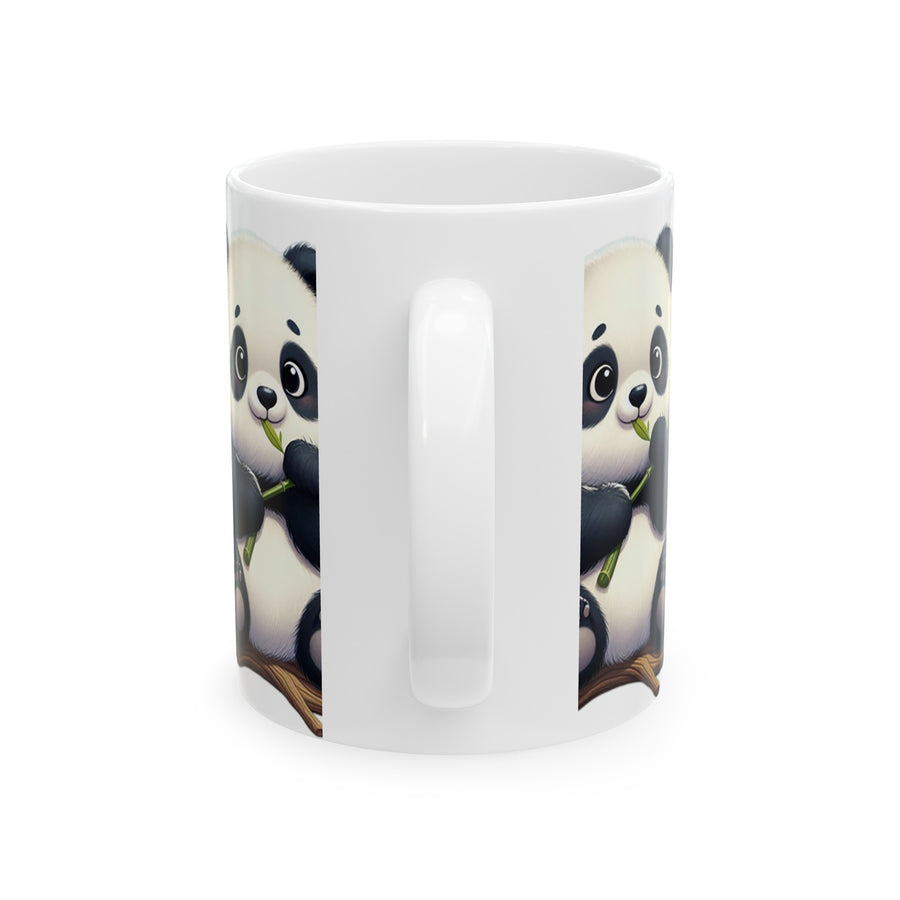 Panda Printed Ceramic Mug, (11oz, 15oz)