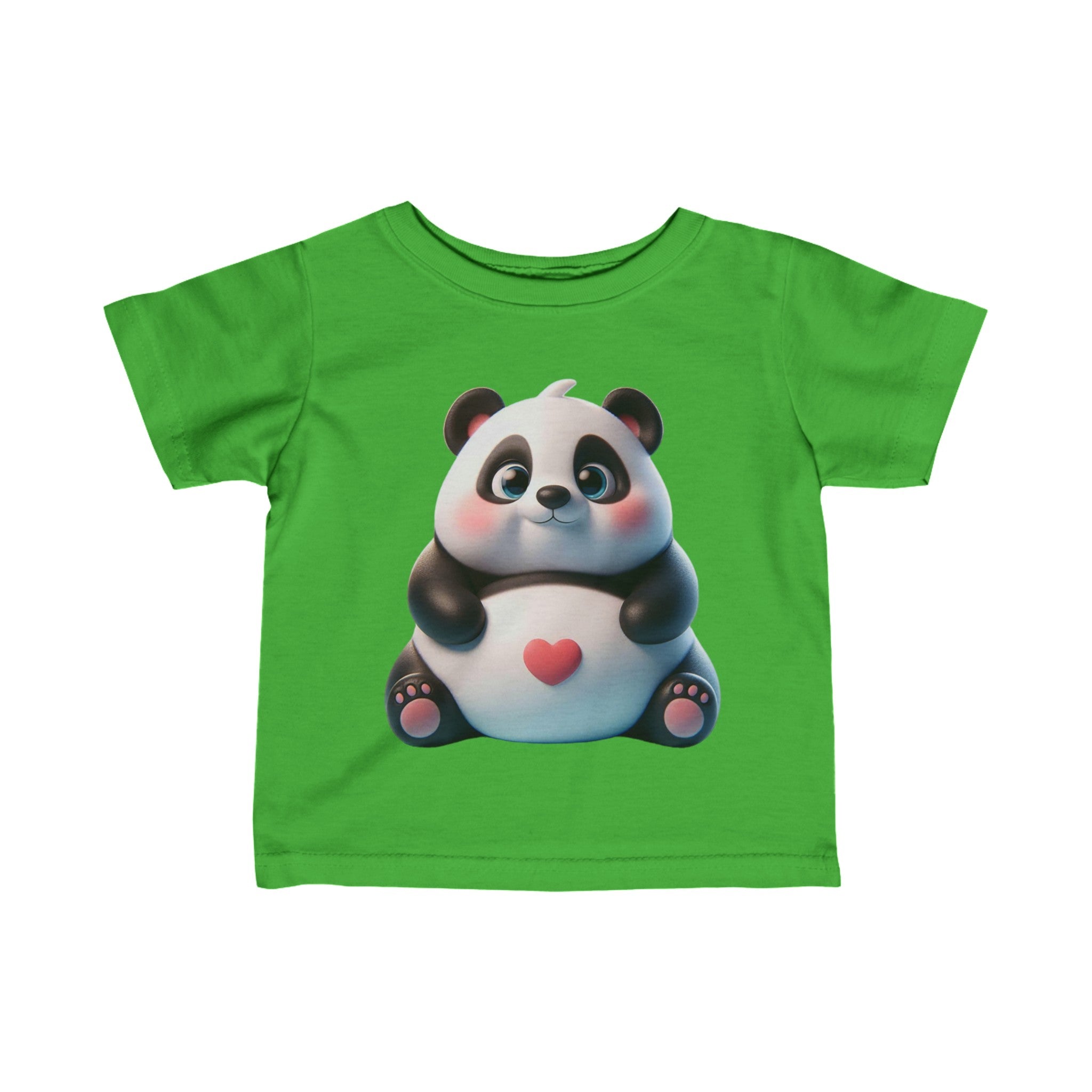 Infant Fine Jersey  Love Panda Printed Tee