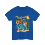 Gildan Tropical State  Unisex Heavy Printed Short Sleeve Cotton Tee