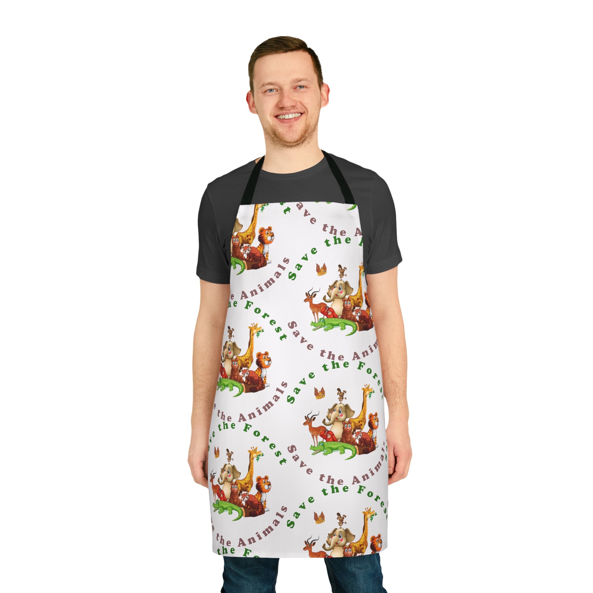 Chef Works Unisex Three Pocket Apron (AOP)