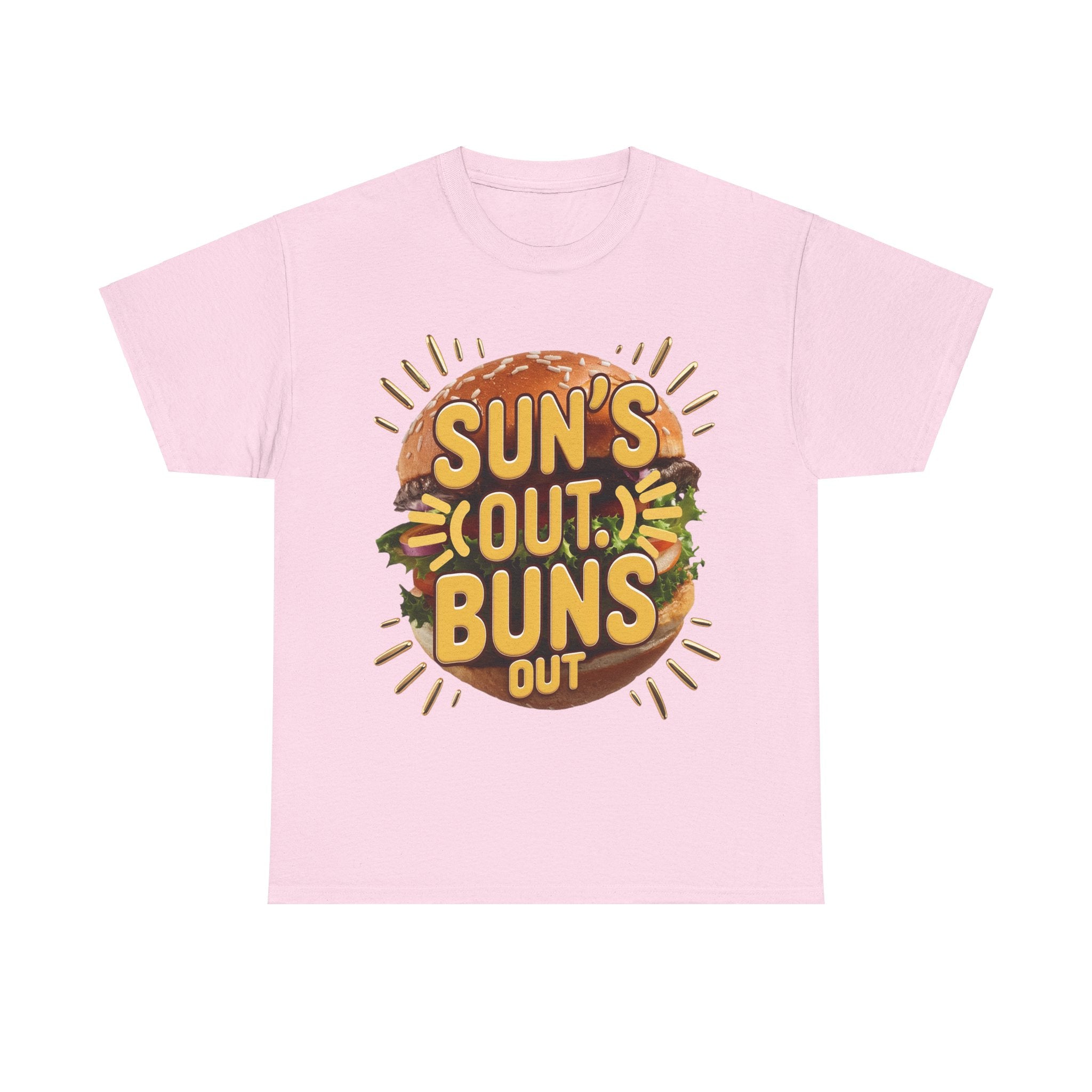 Gildan Sun's Out  Unisex Heavy Printed Short Sleeve Cotton Tee