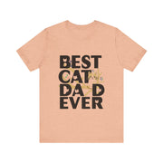 Unisex Jersey Short Sleeve Cat Dad T-Shirt