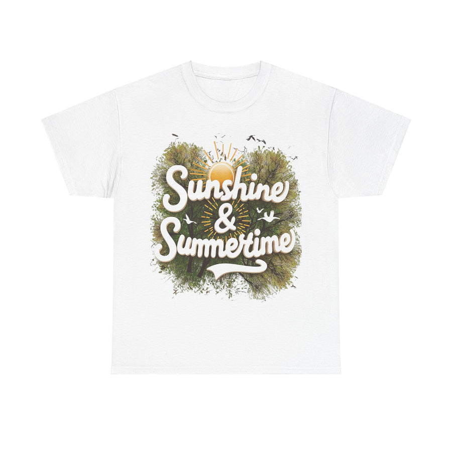 Gildan Summer Time Unisex Heavy Cotton Printed Tee