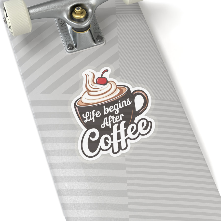 Ice Coffee Kiss-Cut Stickers