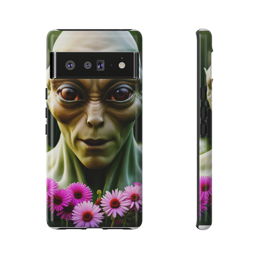 Alien design Phone Case.