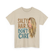 Gildan Salty Hair Unisex Heavy Printed Short Sleeve Cotton Tee