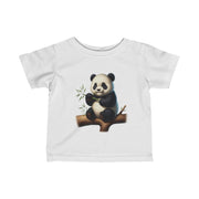 Infant Fine Jersey  Panda Printed Tee