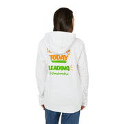 Front & Back Printed Adidas Unisex Fleece Hoodie