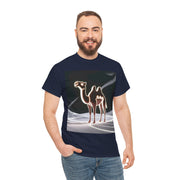 Camel Printed Heavy Cotton Unisex Tee