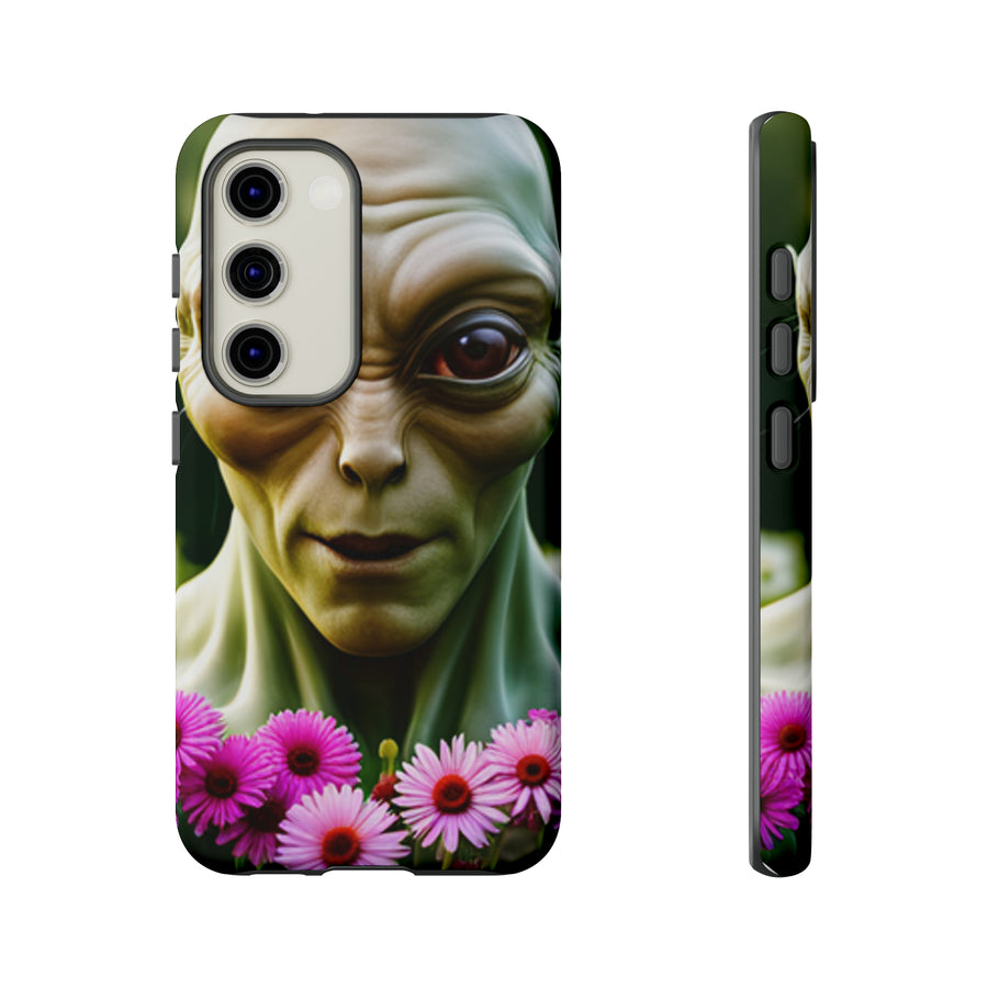 Alien design Phone Case.