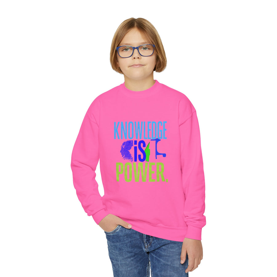 1st Grade Teacher Youth Crewneck Sweatshirt