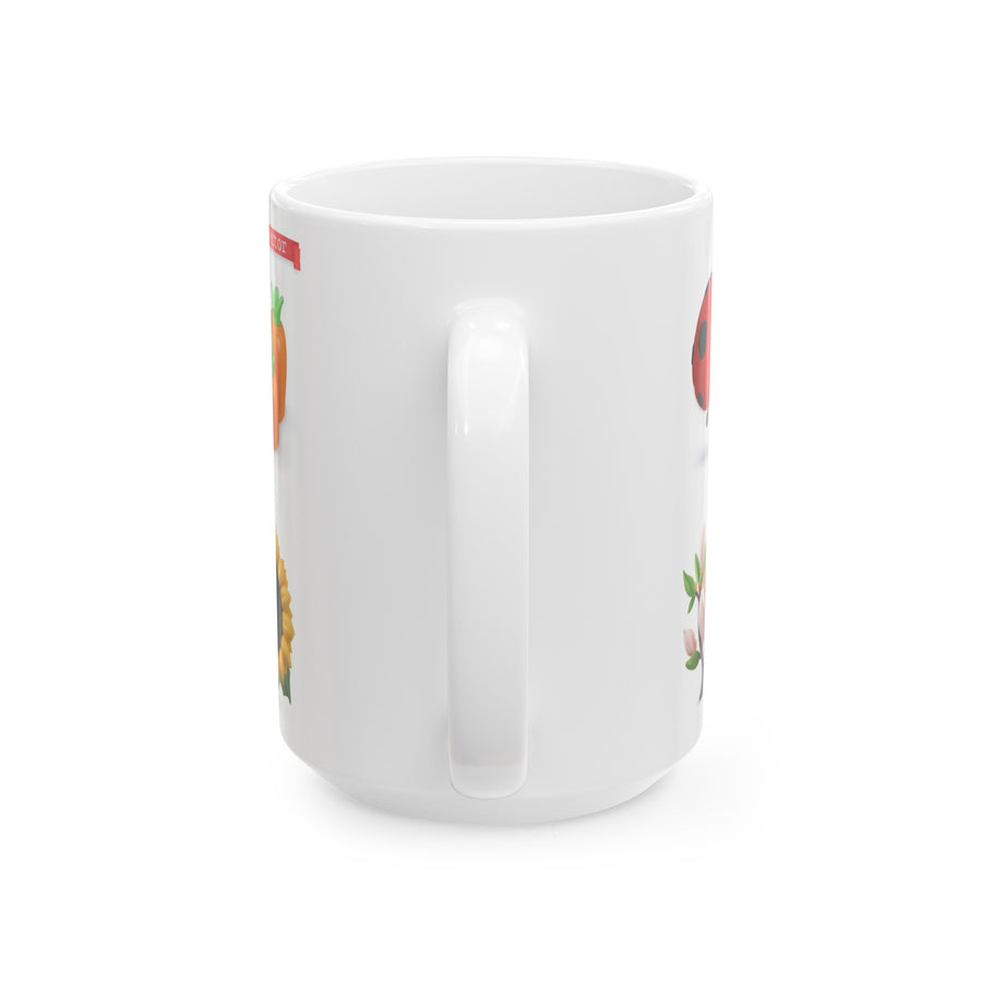 Decorative Items Printed Ceramic Mug, (11oz, 15oz)