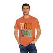 Mom Unisex Garment-Dyed Crew Neck Printed T-shirt