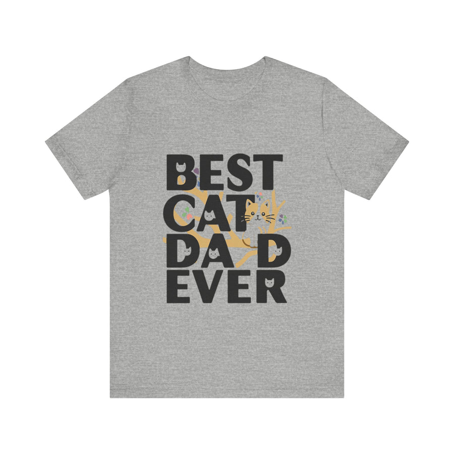 Unisex Jersey Short Sleeve Cat Dad T-Shirt