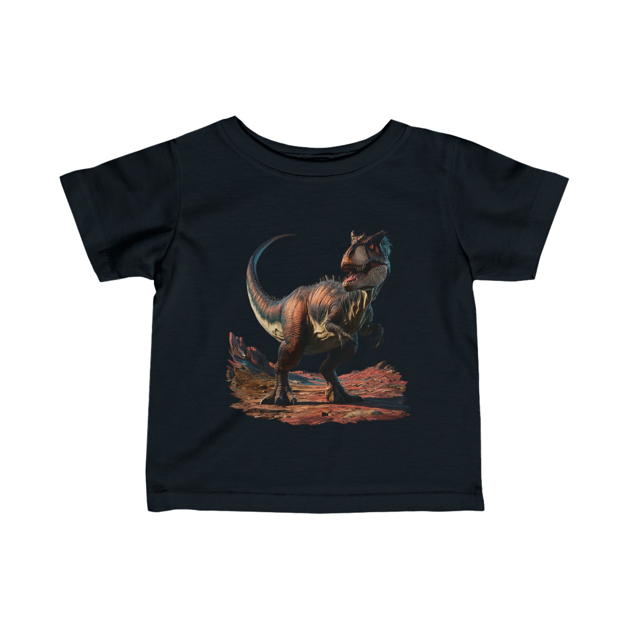 Infant Fine Jersey Dianosaur Printed Tee