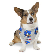 Pet Bandana Collar, smurf design