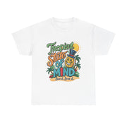 Gildan Tropical State  Unisex Heavy Printed Short Sleeve Cotton Tee