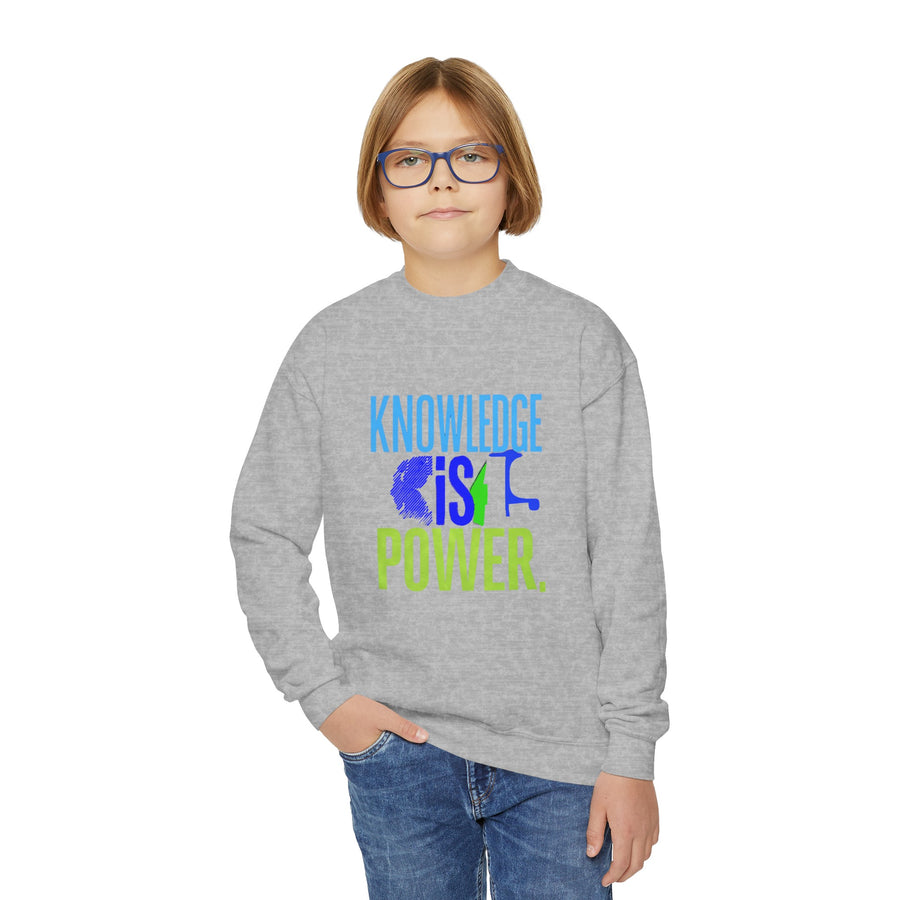 1st Grade Teacher Youth Crewneck Sweatshirt