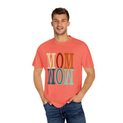 Mom Unisex Garment-Dyed Crew Neck Printed T-shirt