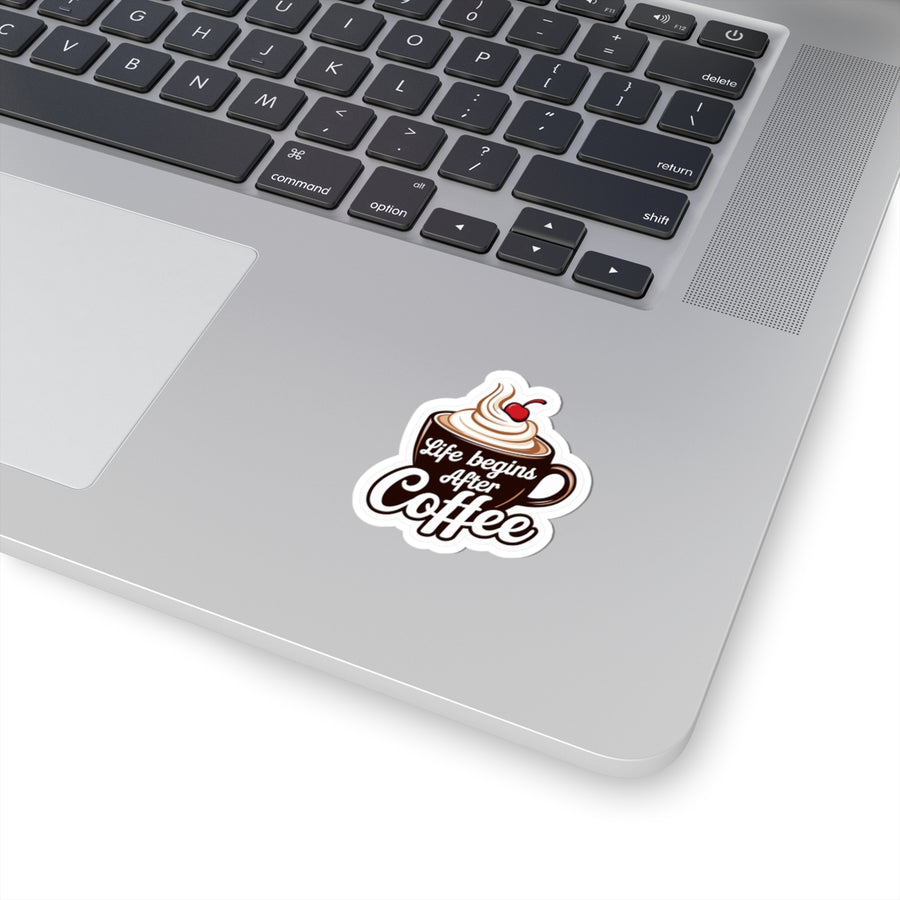 Ice Coffee Kiss-Cut Stickers