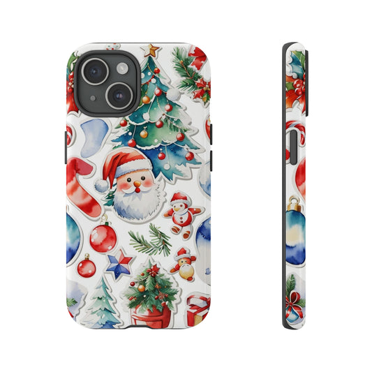 Christmas Design, Tough Phone Cases,  Apple iPhone, Samsung Galaxy, and Google Pixel devices with premium-quality custom protective phone cases