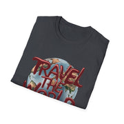 Travel the World Unisex Softstyle Printed T-Shirt