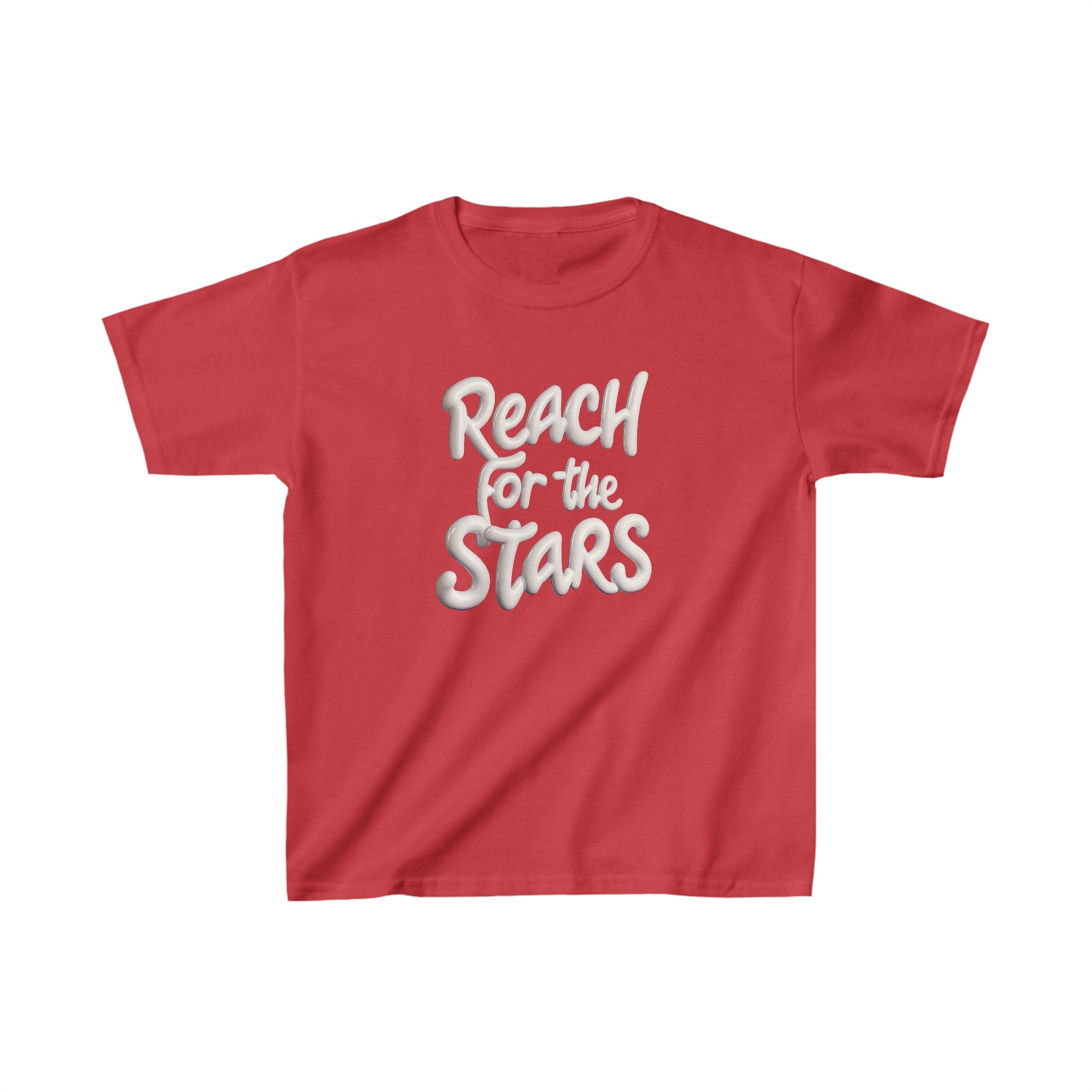 Kids Heavy Cotton Short Sleeve for the Stars Printed Tee