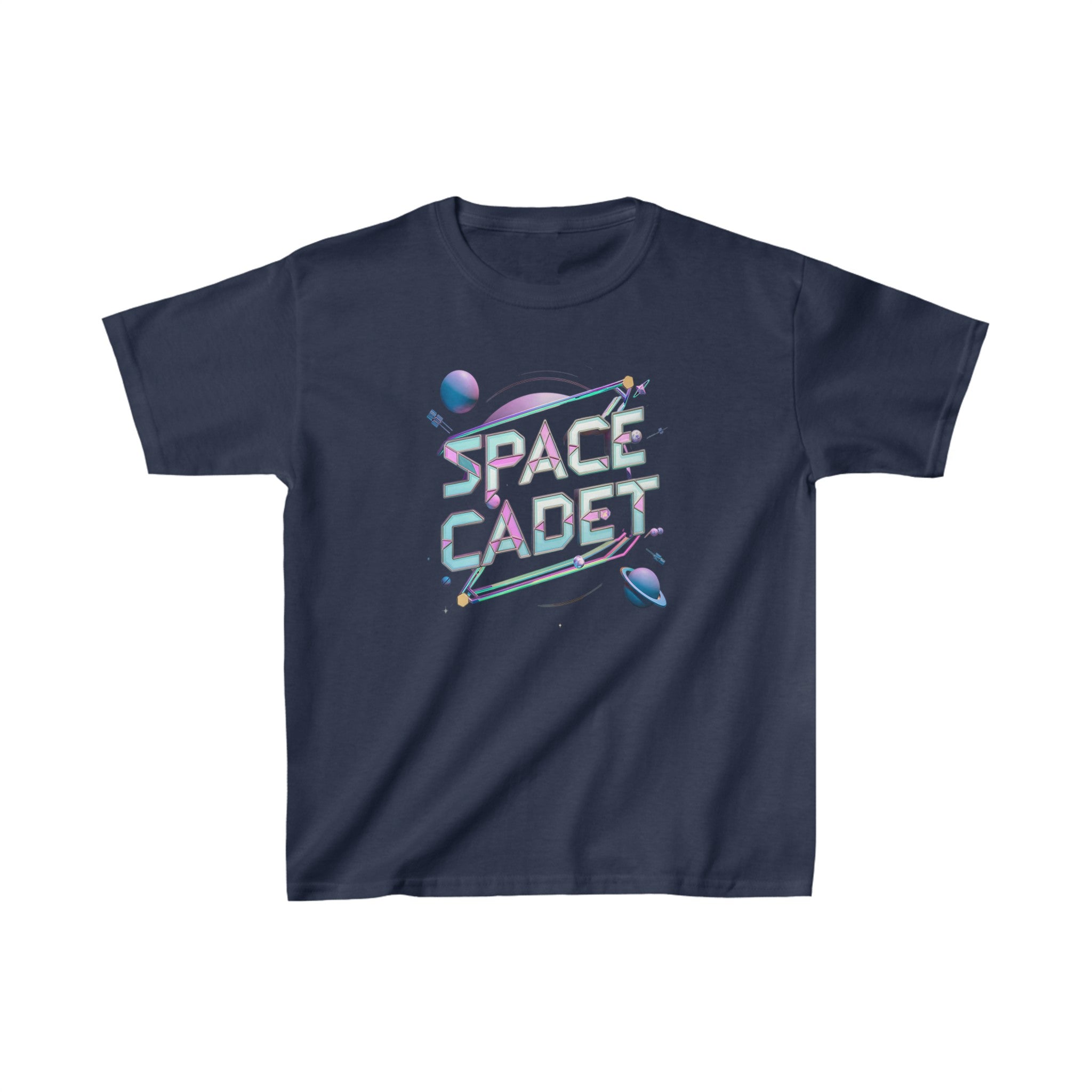 Kids Heavy Cotton Space Cadet Printed Tee