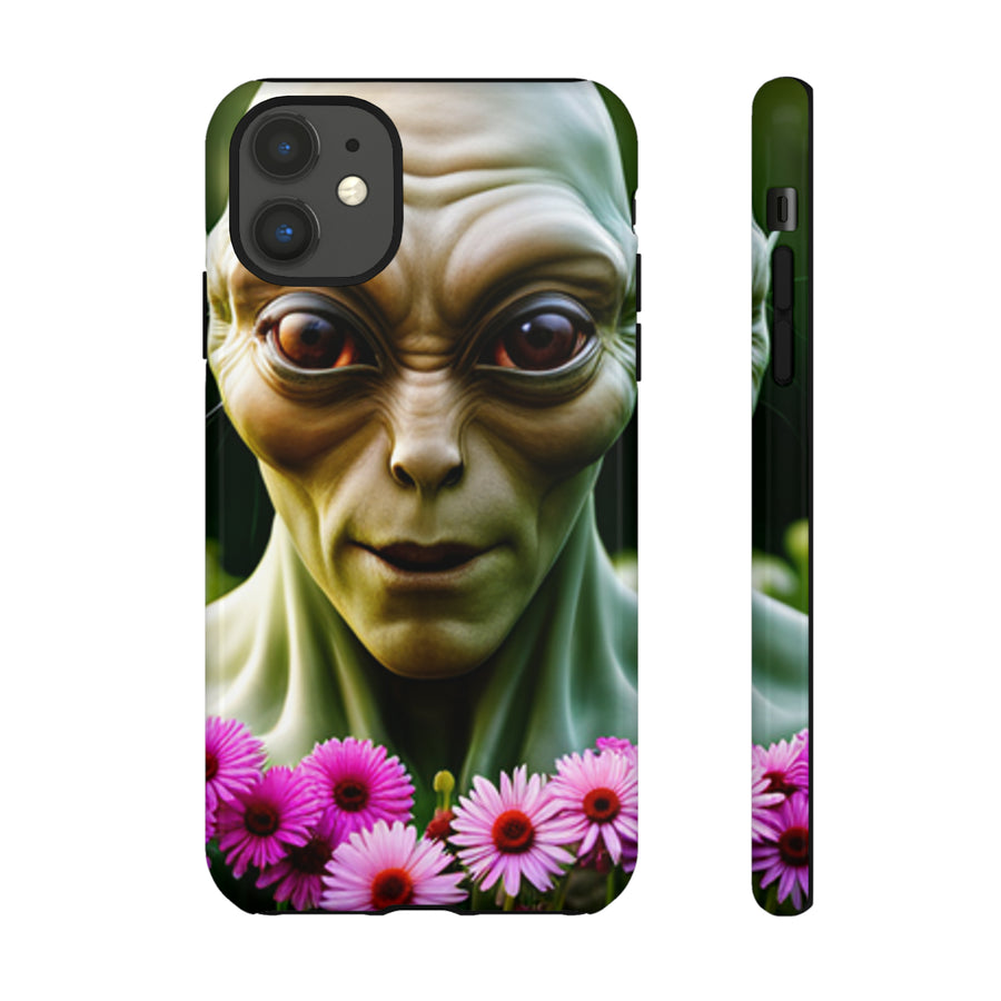 Alien design Phone Case.