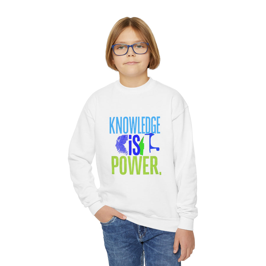 1st Grade Teacher Youth Crewneck Sweatshirt