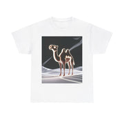 Camel Printed Heavy Cotton Unisex Tee