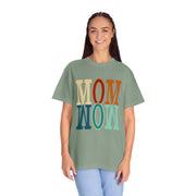 Mom Unisex Garment-Dyed Crew Neck Printed T-shirt