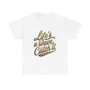 Gildan Life is a Wave Printed Unisex Heavy Cotton Short Sleeve Tee