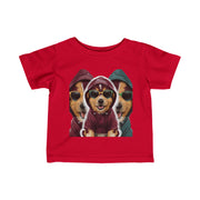 Infant Fine Jersey 3H Puppy Printed Tee