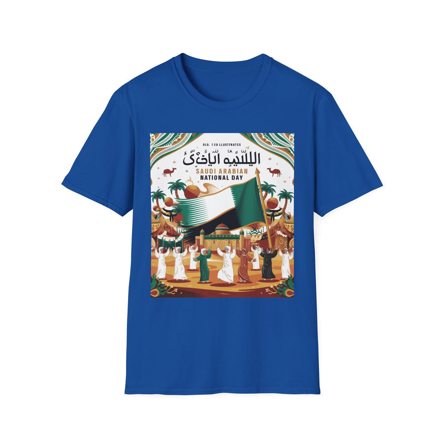 KSA National Day Short Sleeve Softstyle T-Shirt