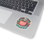 Typographic Kiss-Cut Stickers